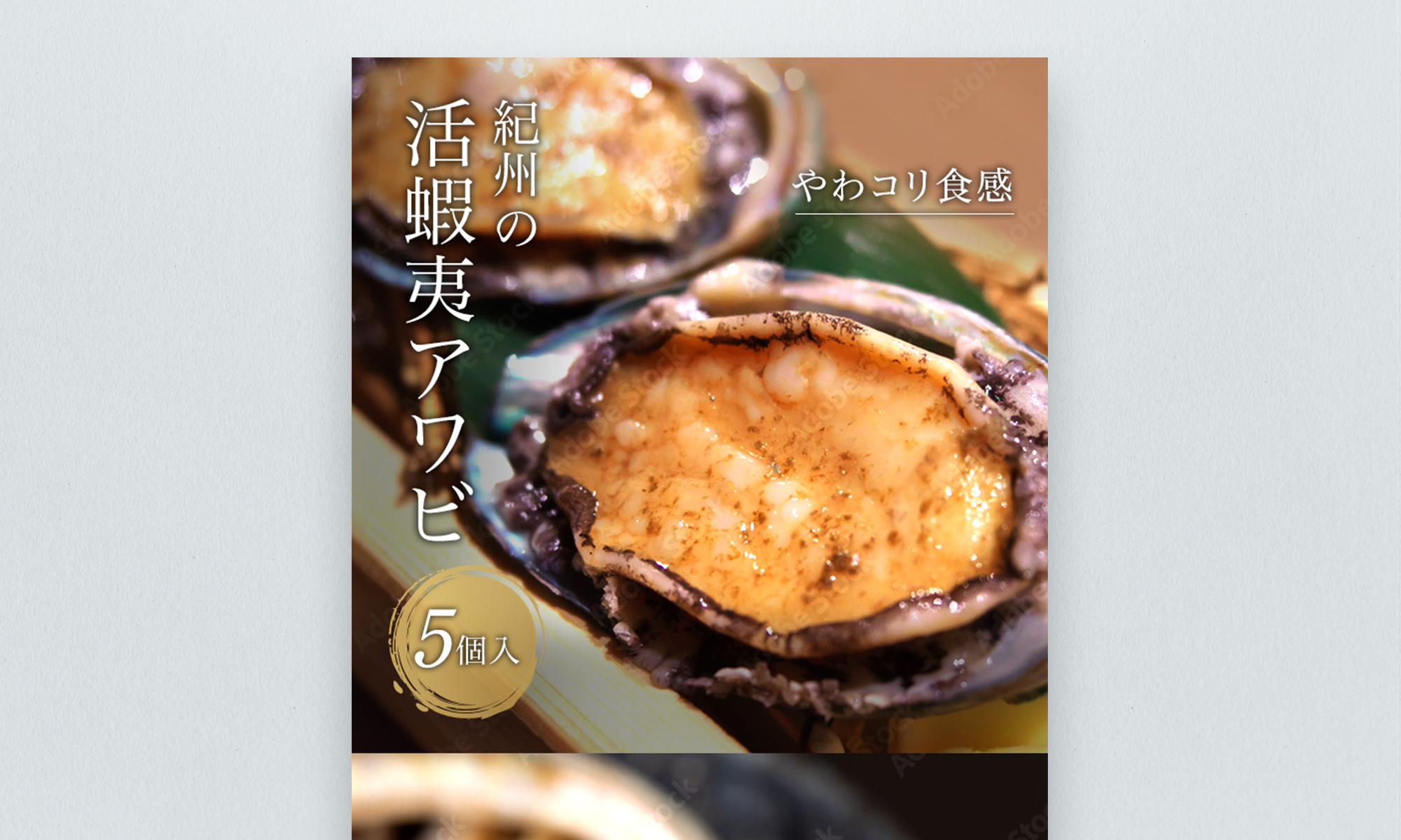 和歌山県上富田町 活蝦夷アワビ